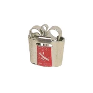 Conector de derivación tipo cuña CU/ES bimetálico rojo