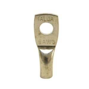 Terminal a compresión con barril estándar CU/ES.8AWG 1h 1/4" 35A