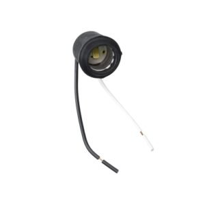 Socket de jebe E27 para intemperie con chicote