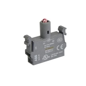 Block lámpara LED rojo 110/130VAC para piloto/pulsador luminoso