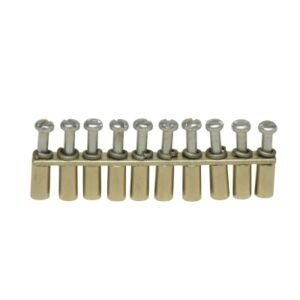 Peine de conexión equipotencial p/10 bornes 2.5mm tornillo