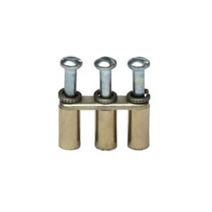 Peine de conexión equipotencial p/03 bornes 4.0mm tornillo