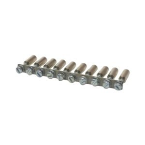 Peine de conexión equipotencial p/10 bornes 6.0mm tornillo
