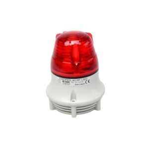 Baliza fija/intermitente rojo 90/240VAC IP30 72dB Microlamp AF/L