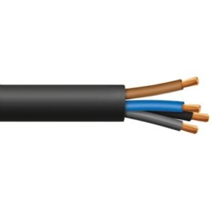 Cable RV-K 4x16mm2, 0.6/1kV XLPE/PVC negro, clase 5, x metro lineal