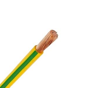 Cable puesta a tierra CPT 25mm2 libre de halógeno, amarillo-verde, x metro lineal