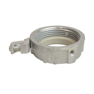 Tuerca bushing aislada con línea a tierra de aluminio 3¨ UL¨
