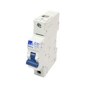 Interruptor termomagnético 1x1A 10kA 240/415V tipo C DIN