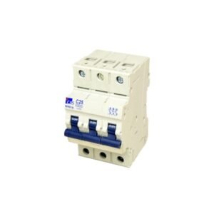 Interruptor termomagnético 3x25A 10kA 240/415V tipo C DIN