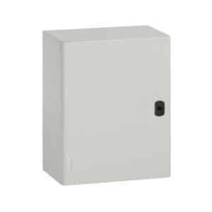Tablero p/adosar metálico 1000x800x300mm con puerta c/plancha de montaje