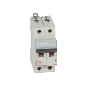 Interruptor termomagnético 2x40A 10kA 230/400V tipo C DIN