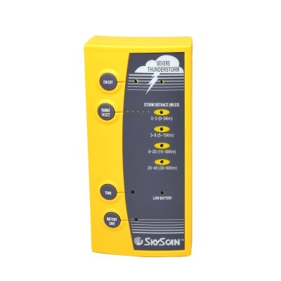 Detector de tormenta 0-64km 4 rangos