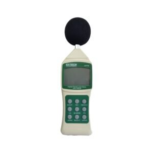 Decibelímetro 30-130dB, ponderación A-C, 0.1dB resolución RS-232
