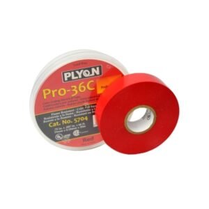 Cinta aislante vinílica Pro-36 3/4x20mts rojo