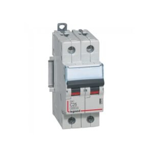 Interruptor termomagnético 2x25A 10kA 230/400V tipo C DIN