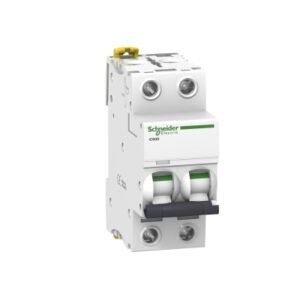 Interruptor termomagnético 2x2A 50/25kA 230/440V tipo C IC60N DIN