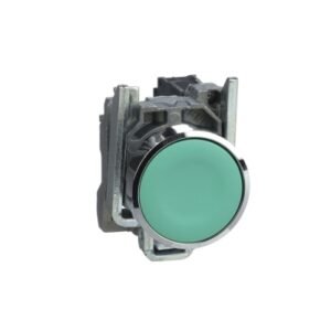 Pulsador no luminoso rasante verde 22mm 1NA IP65