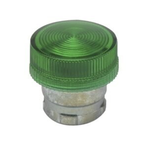 Cabeza de luz piloto 22mm verde