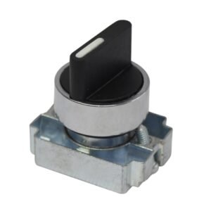 Cabeza para selector manija corta no luminoso 2 posiciones fijas 22mm