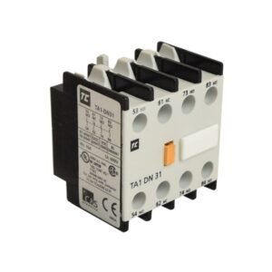 Block de contacto auxiliar frontal 3NA+1NC para contactor