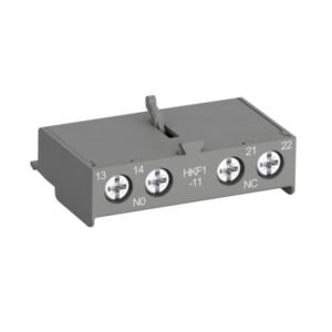 Block de contacto auxiliar frontal 1NA+1NC para guardamotor MS116/132