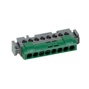 Bornera tierra 16mm2 para 8 conductores
