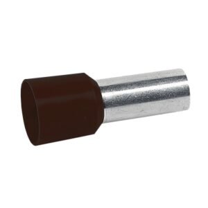 Terminal aislado sobremoldeado 4AWG (25mm2) negro