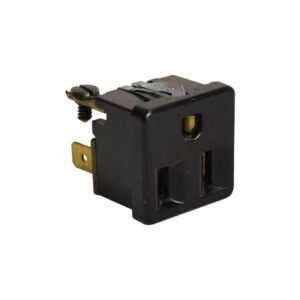 Tomacorriente p/empotrar para transformador 2x15A+T