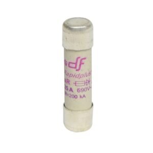 Fusible cartucho 10x38mm ultra rápido 25A 600VAC 100kA aR