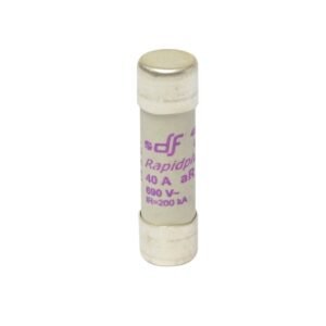 Fusible cartucho 14x51mm ultra rápido 40A 600VAC 100kA aR