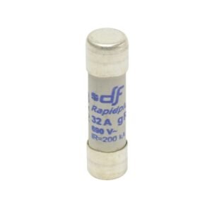 Fusible cartucho 10x38mm ultra rápido 32A 600VAC 100kA gR