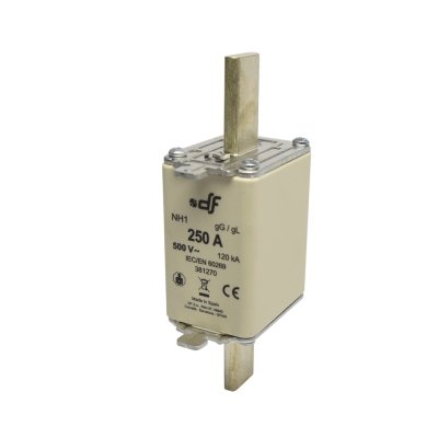 Fusible NH-I 250Ax500VAC ICC:120kA c/indicador falla gL-gG