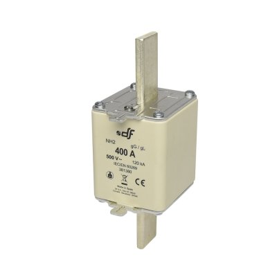 Fusible NH-II 400Ax500VAC ICC:120kA c/indicador falla gL-gG