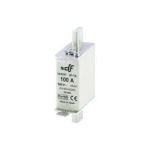 Fusible NH-000 100Ax500VAC ICC:120kA c/indicador falla gL-gG