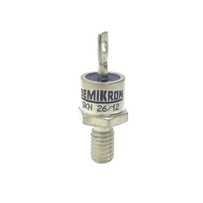 Diodo rectificador modelo SKN 26/12, 25A, 1200V