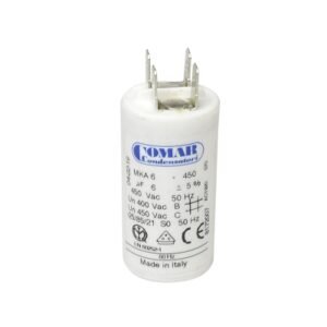 Capacitor 6MFD 450V 50/60Hz