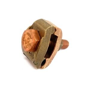 Conector tierra doble para 1 cable 2/0AWG a barra 1 perno 45mm