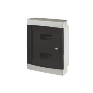 Tablero p/adosar de termoplástico 24 DIN 400x326x108mm con puerta