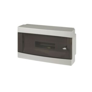 Tablero p/adosar de termoplástico 18 DIN 250x434x140mm con puerta