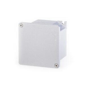 Caja de derivación aluminio 100x100x59mm ciega IP66