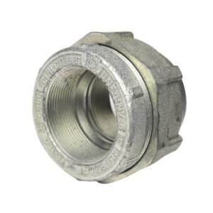 Unión doble hembra/hembra fierro electrogalvanizado 2", CL1.DIV1 UL