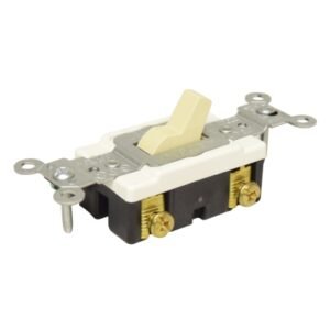 Interruptor de palanca unipolar. Uso comercial 15A-120/277V