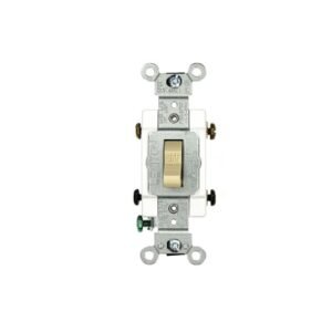 Interruptor de palanca bipolar. Uso comercial 20A-120/277V