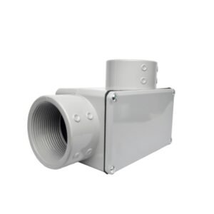 Caja Condulet rectangular tipo LR 2 1/2" rosca BSP