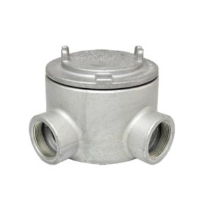 Caja de derivación redonda c/tapa rosca L 1 1/2", CL1.DIV1 UL