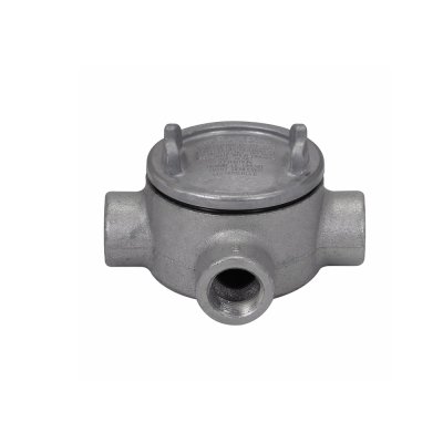 Caja de derivación redonda c/tapa rosca T 3/4", CL1.DIV1 UL
