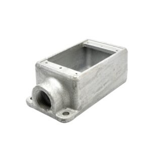 Caja Condulet rectangular tipo FS sin tapa con 1 salida 3/4", UL