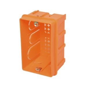 Caja para empotrar rectangular de resina 106x71x62mm