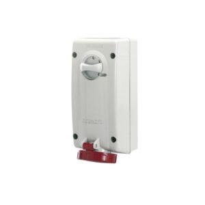 Tomacorriente p/adosar c/enclavamiento 3x32A+T 415V IP67 6h Advance2