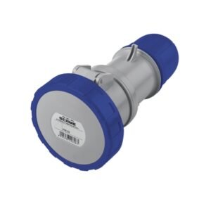Tomacorriente aéreo industrial 3x32A+T 250V IP67 9h Optima